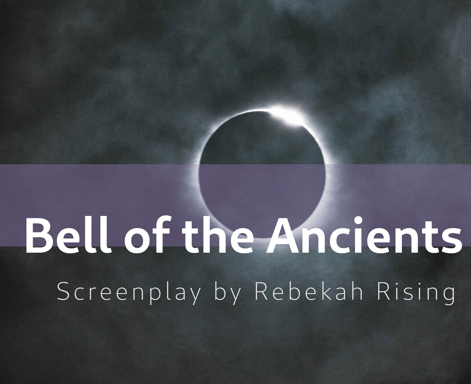 Screenplay Cover Image of a full Solar Eclipse